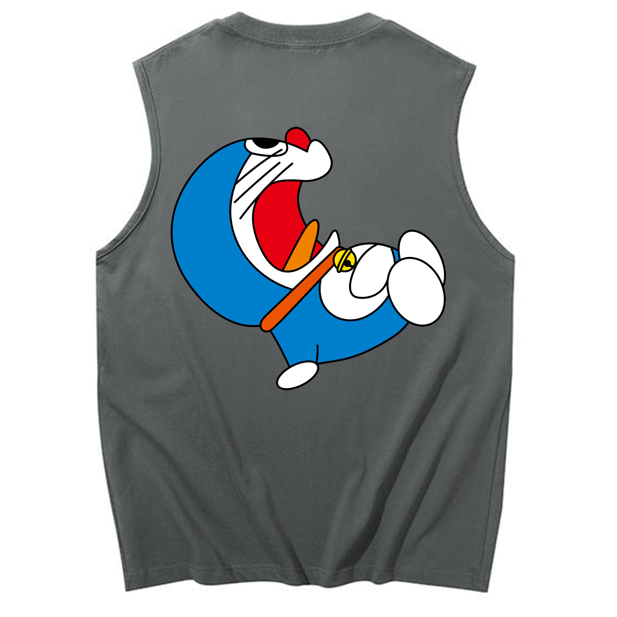 （画像用） ドラえもん Doraemon コットン100％タンクトップ（背面プリント）